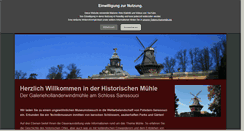 Desktop Screenshot of historische-muehle-potsdam.de